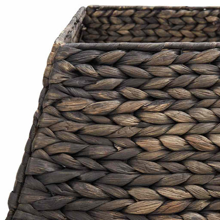 Juletrækrave Firkantet Sort 50 x 50 x 25 cm Vandhyacint
