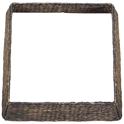 Juletrækrave Firkantet Sort 50 x 50 x 25 cm Vandhyacint