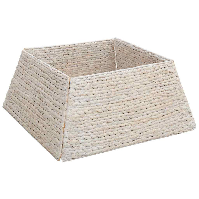 Juletrækrave Hvid 60 x 60 x 28 cm Vandhyacint