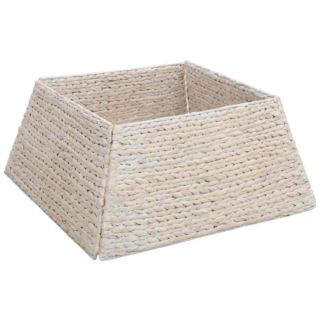 Juletrækrave Hvid 60 x 60 x 28 cm Vandhyacint