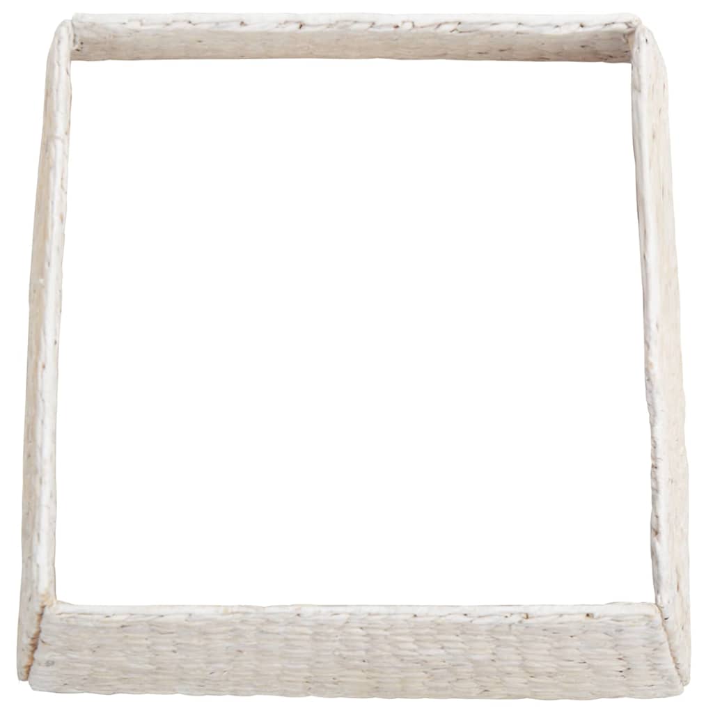 Juletrækrave Hvid 60 x 60 x 28 cm Vandhyacint