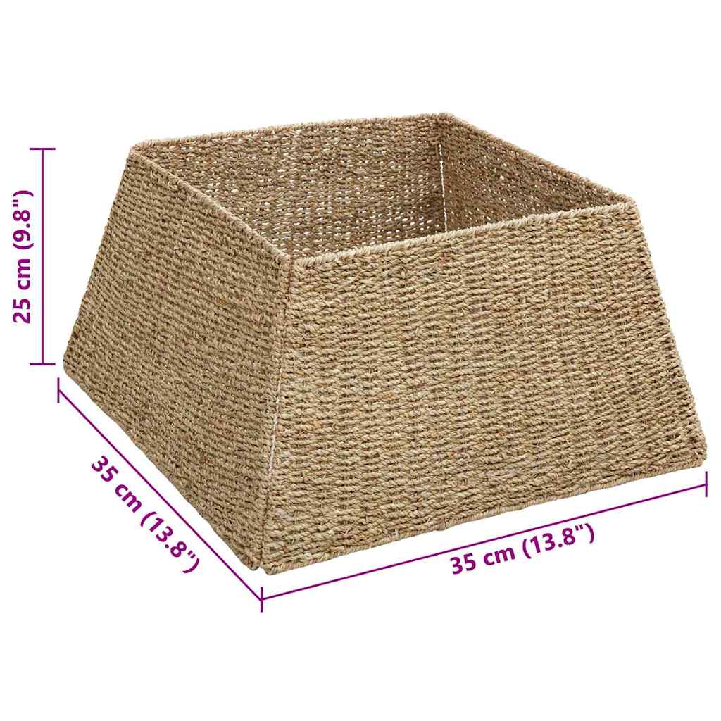 Juletrækrave Brun 50 x 50 x 25 cm Søgræs