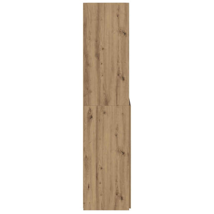 Highboard Artisan Egetræ 80 x 42,5 x 185 cm Konstrueret træ