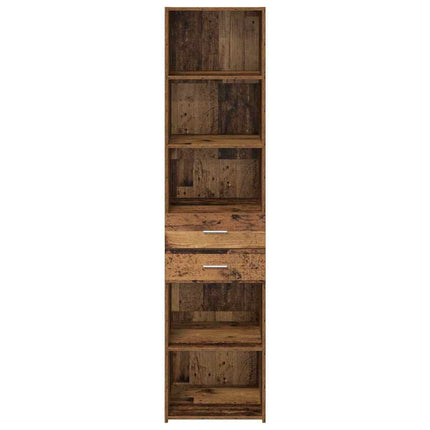 Highboard Gammelt træ 45 x 42,5 x 185 cm Konstrueret træ