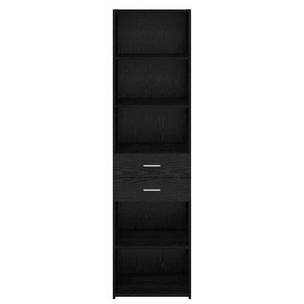 Highboard Sort eg 50 x 42,5 x 185 cm Konstrueret træ