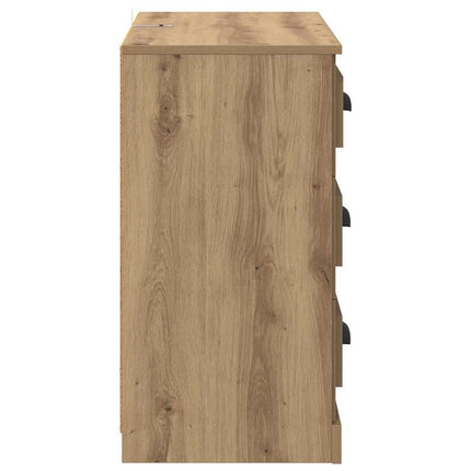 Sideboards 2 pcs Artisan Egetræ 70 x 35,5 x 67,5 cm