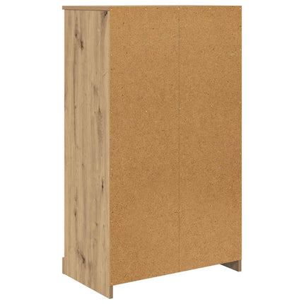 Highboard 3 pcs Artisan Egetræ 132 x 35,5 x 103,5 cm