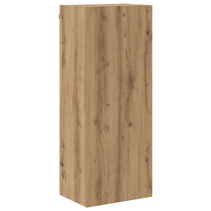 TV-skab 4 pcs Artisan Egetræ Konstrueret træ