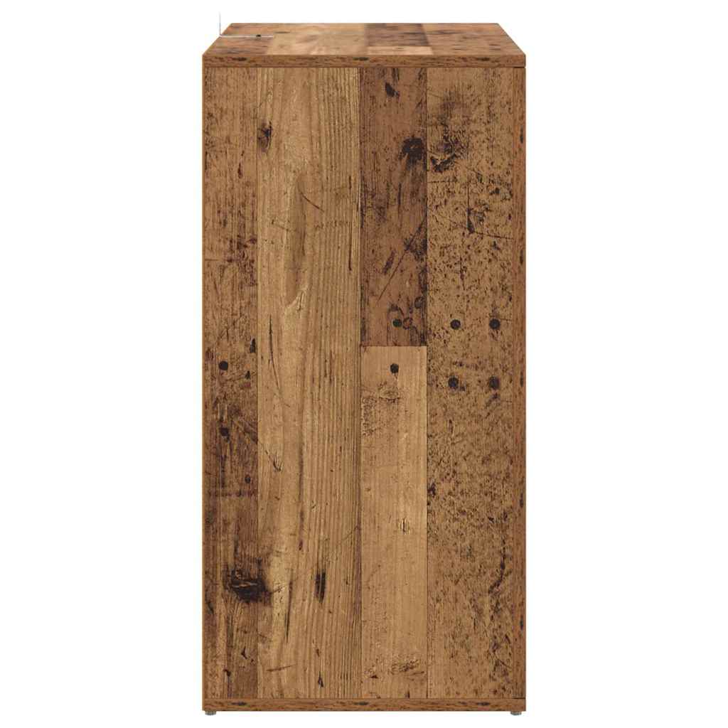 Sideboards med skuffe Corona 2 pcs Gammelt træ 59 x 39 x 80 cm
