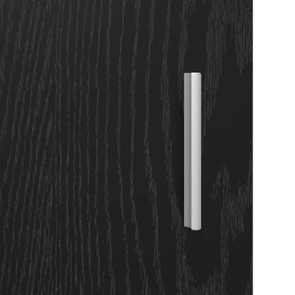 Sideboards CORONA 2 stk. Sort eg 59 x 39 x 80 cm