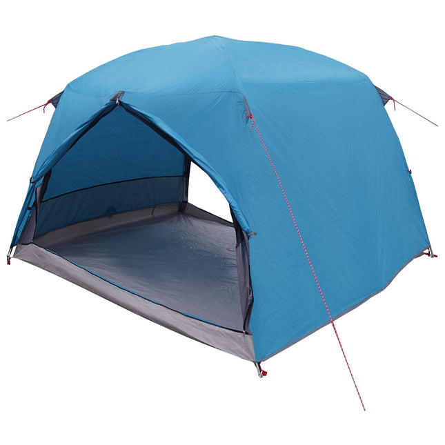 Backpacking Telt Blå 2-personers 185T Polyester med PU Coating