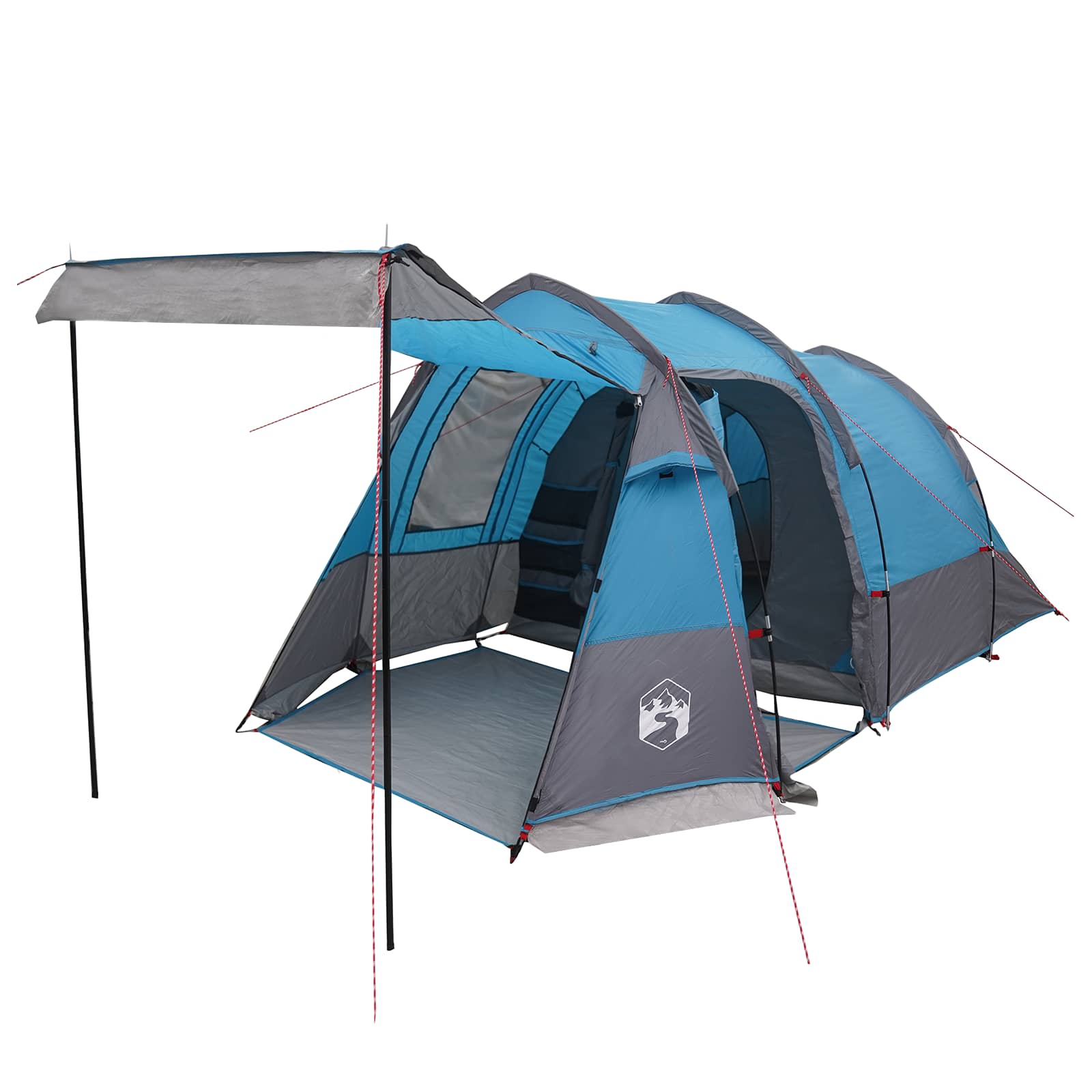 Tunneltelt Blå 390 x 215 x 152 cm 185T Polyester med PU Coating