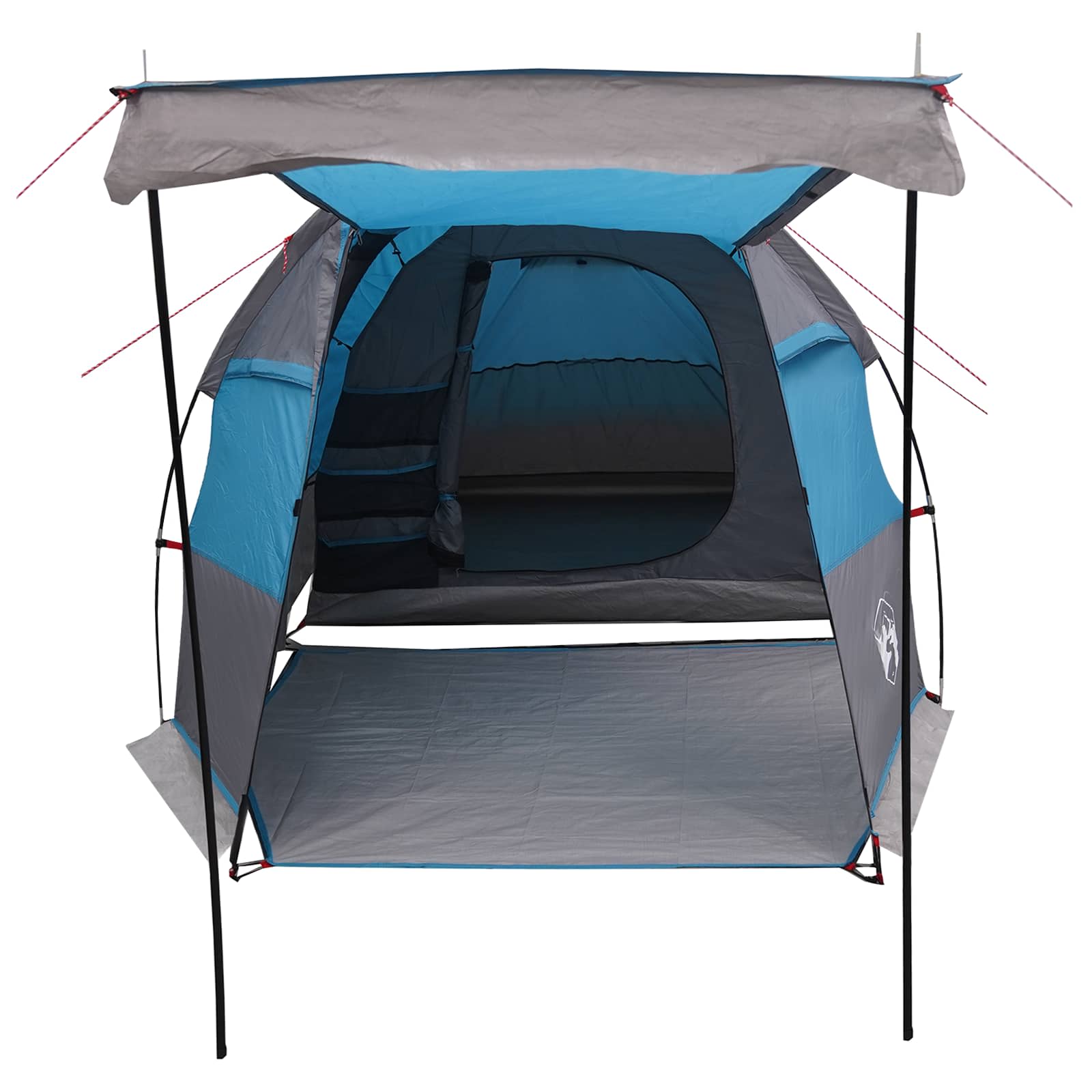 Tunneltelt Blå 390 x 215 x 152 cm 185T Polyester med PU Coating