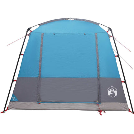 Party Tent 10-personers Blå 185T Polyester med PU Coating