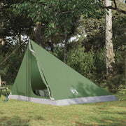 Backpacking Telt Grøn 4-personers 185T Polyester med PU Coating