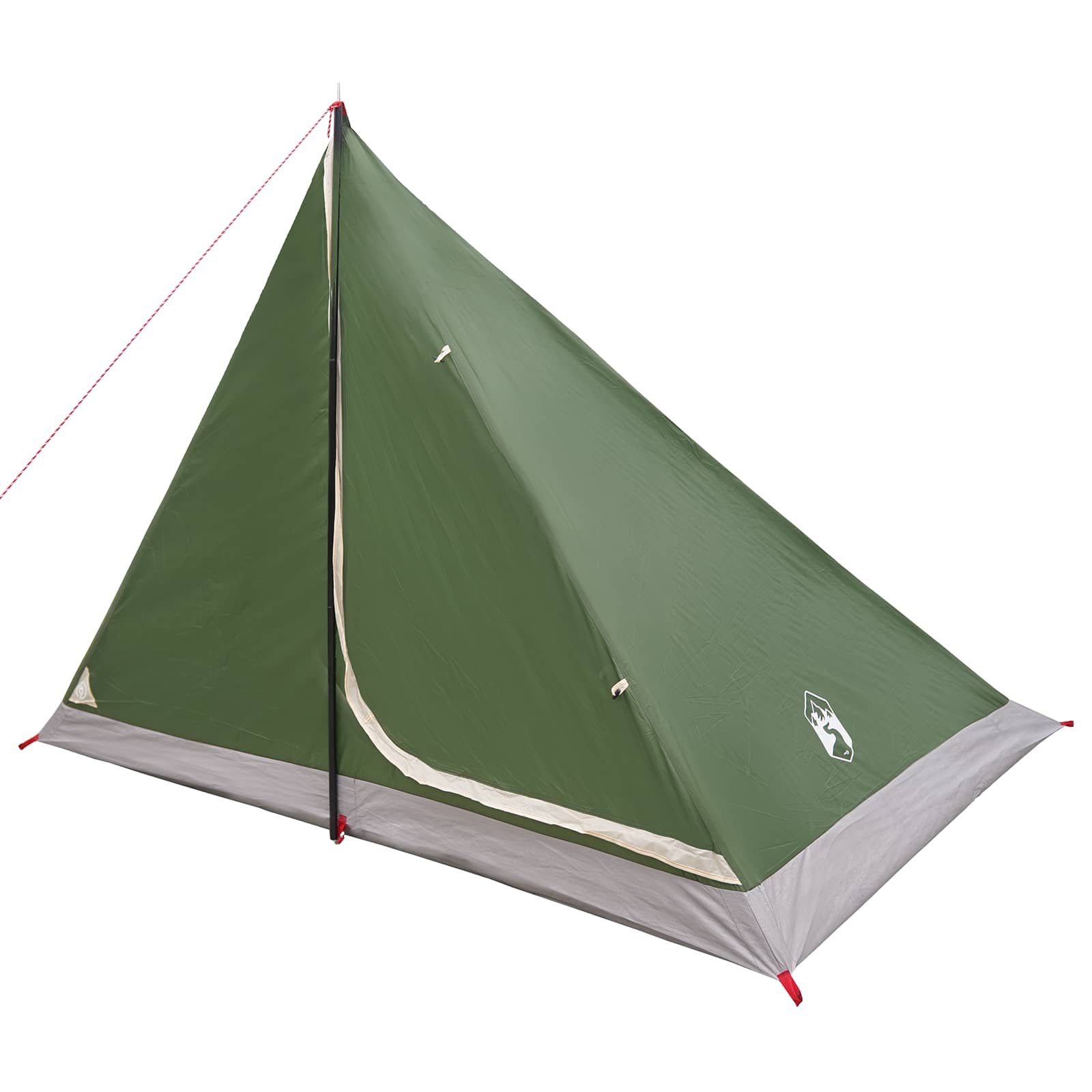 Backpacking Telt Grøn 4-personers 185T Polyester med PU Coating
