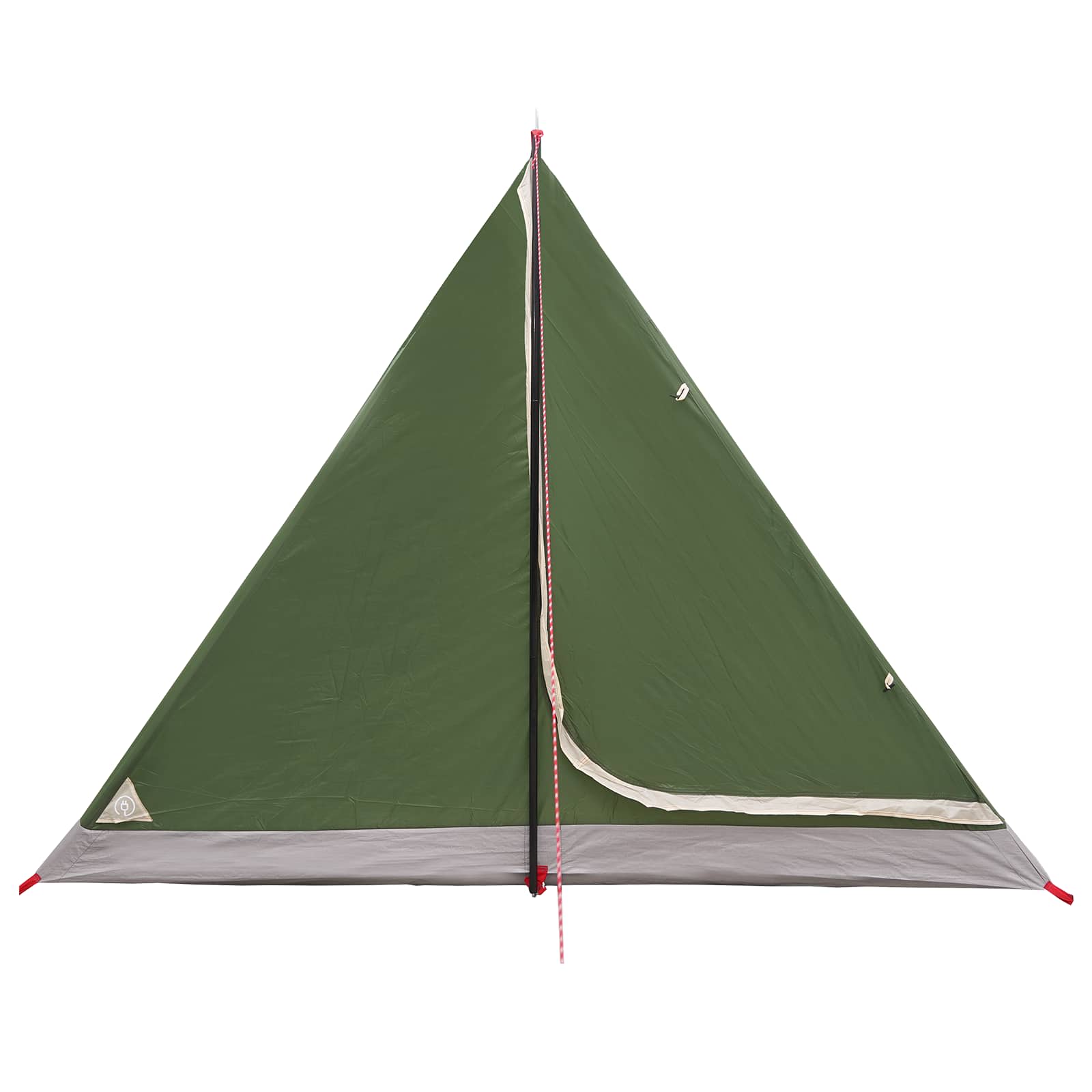Backpacking Telt Grøn 4-personers 185T Polyester med PU Coating