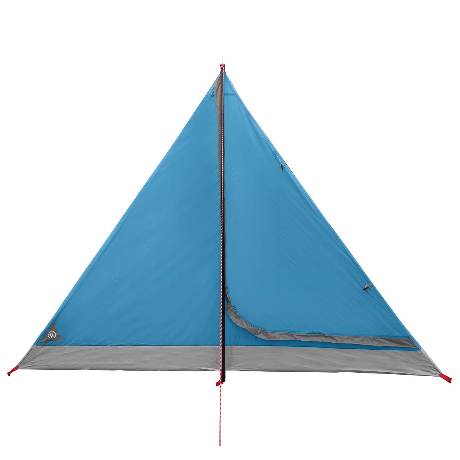 Backpacking Telt Blå 4-personers 185T Polyester med PU Coating