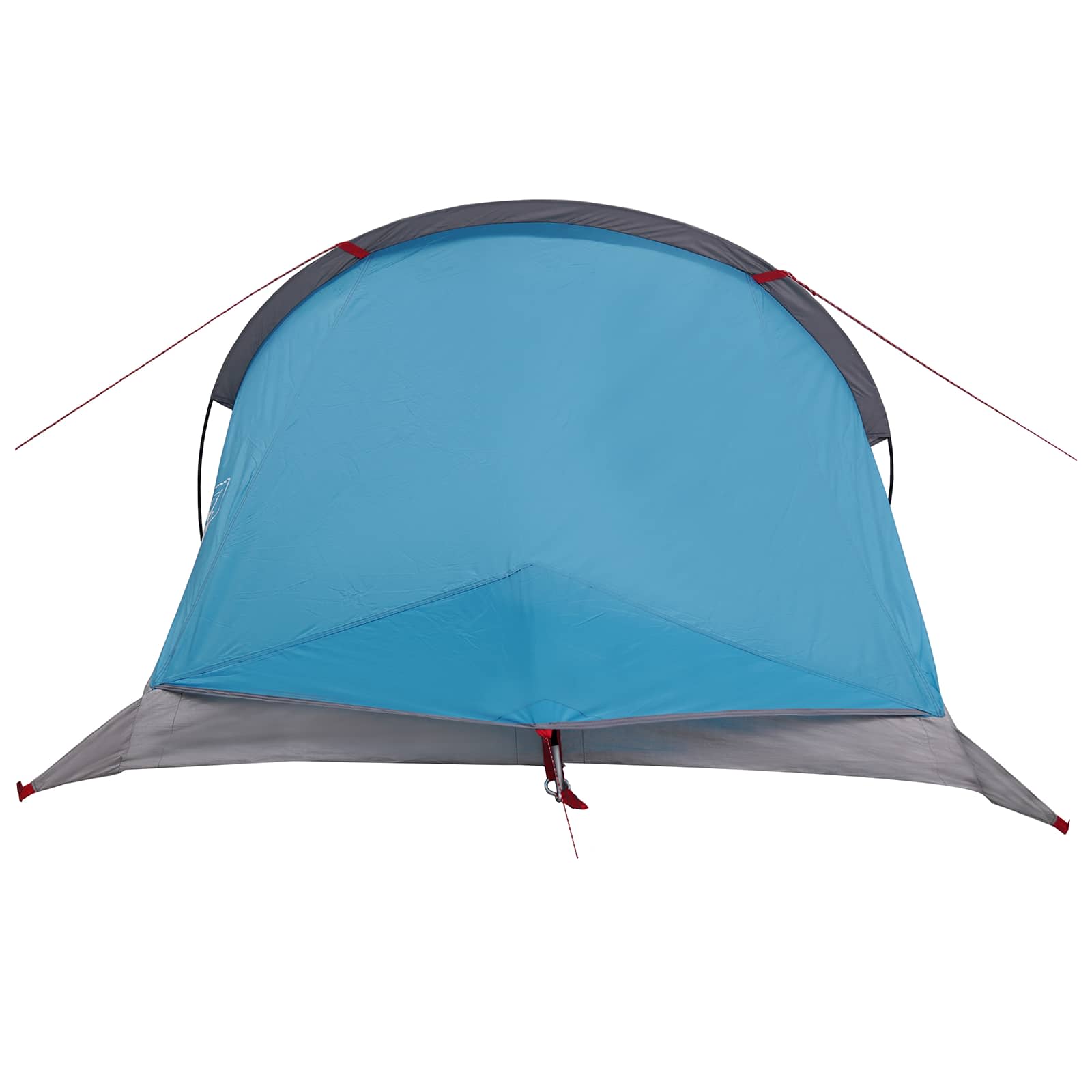 Backpacking Telt Blå 4-personers 185T Polyester med PU Coating