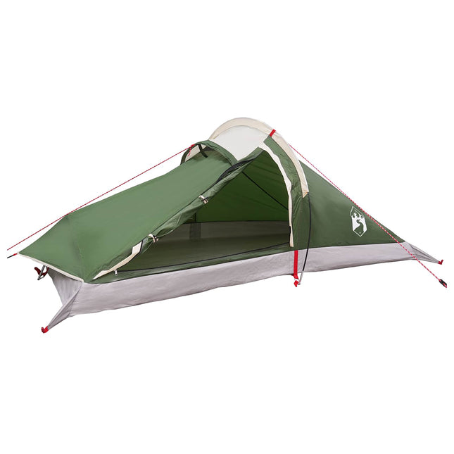 Backpacking Telt Grøn 2-personers 185T Polyester med PU Coating