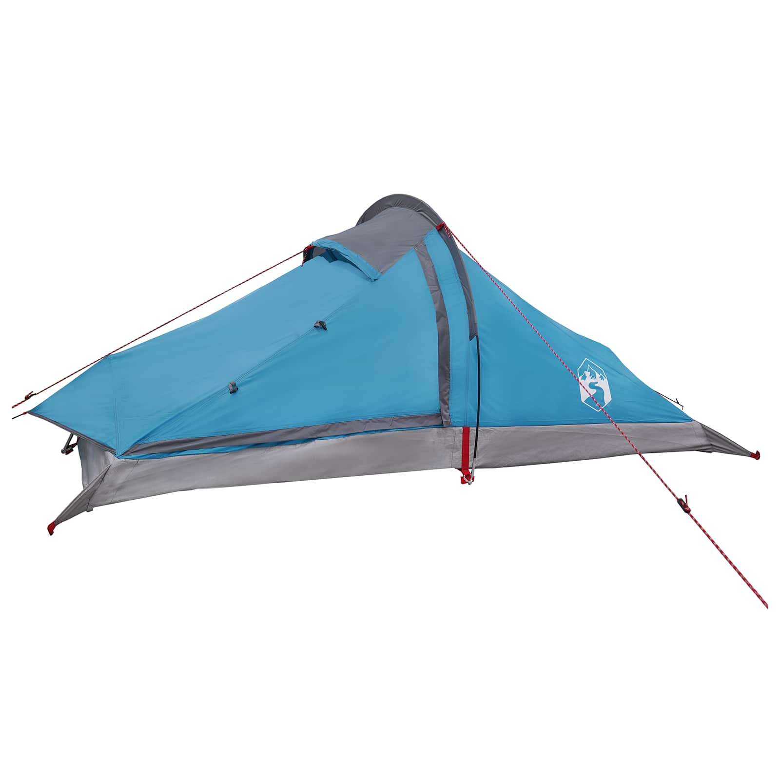 Backpacking Telt Blå 2-personers 185T Polyester med PU Coating