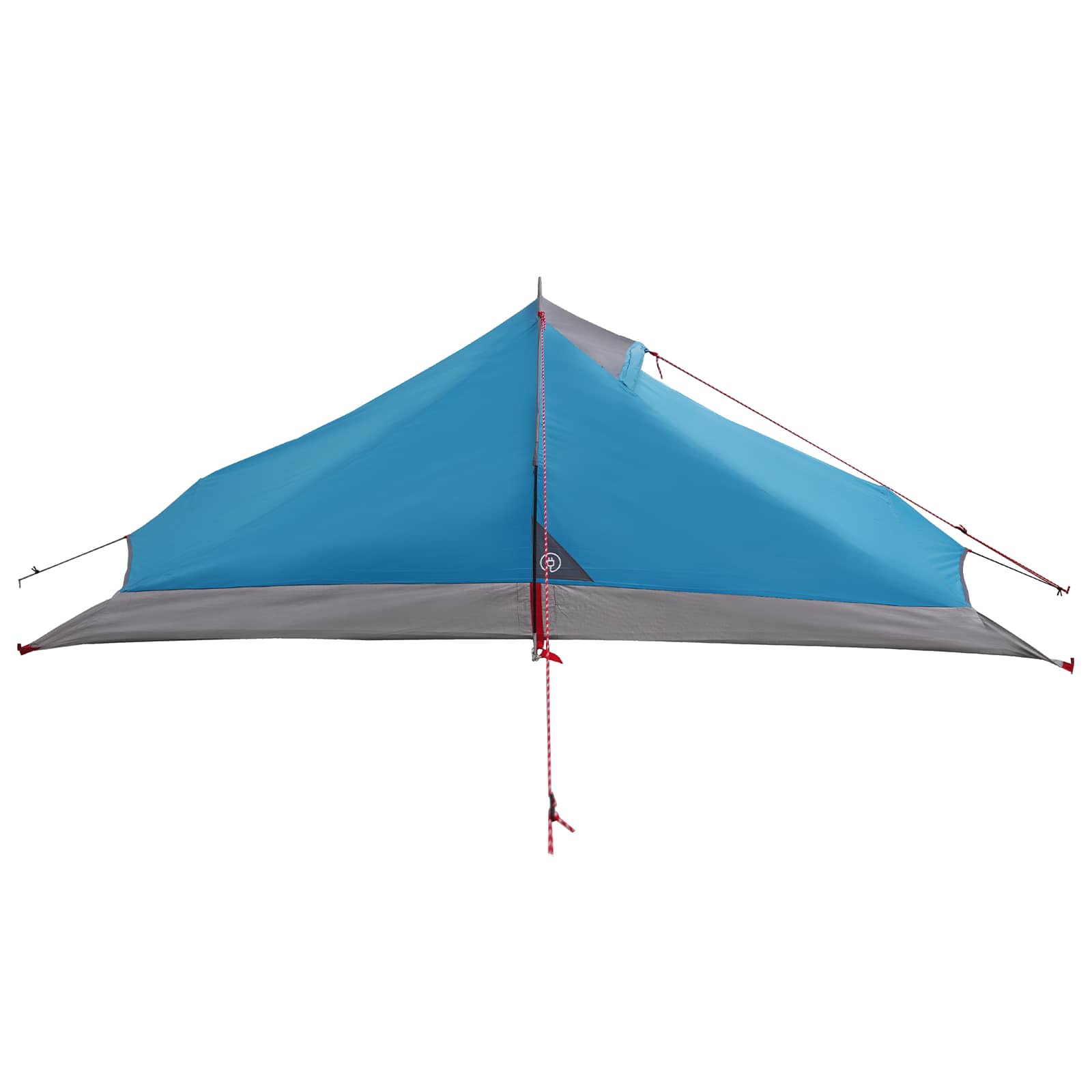 Backpacking Telt Blå 2-personers 185T Polyester med PU Coating