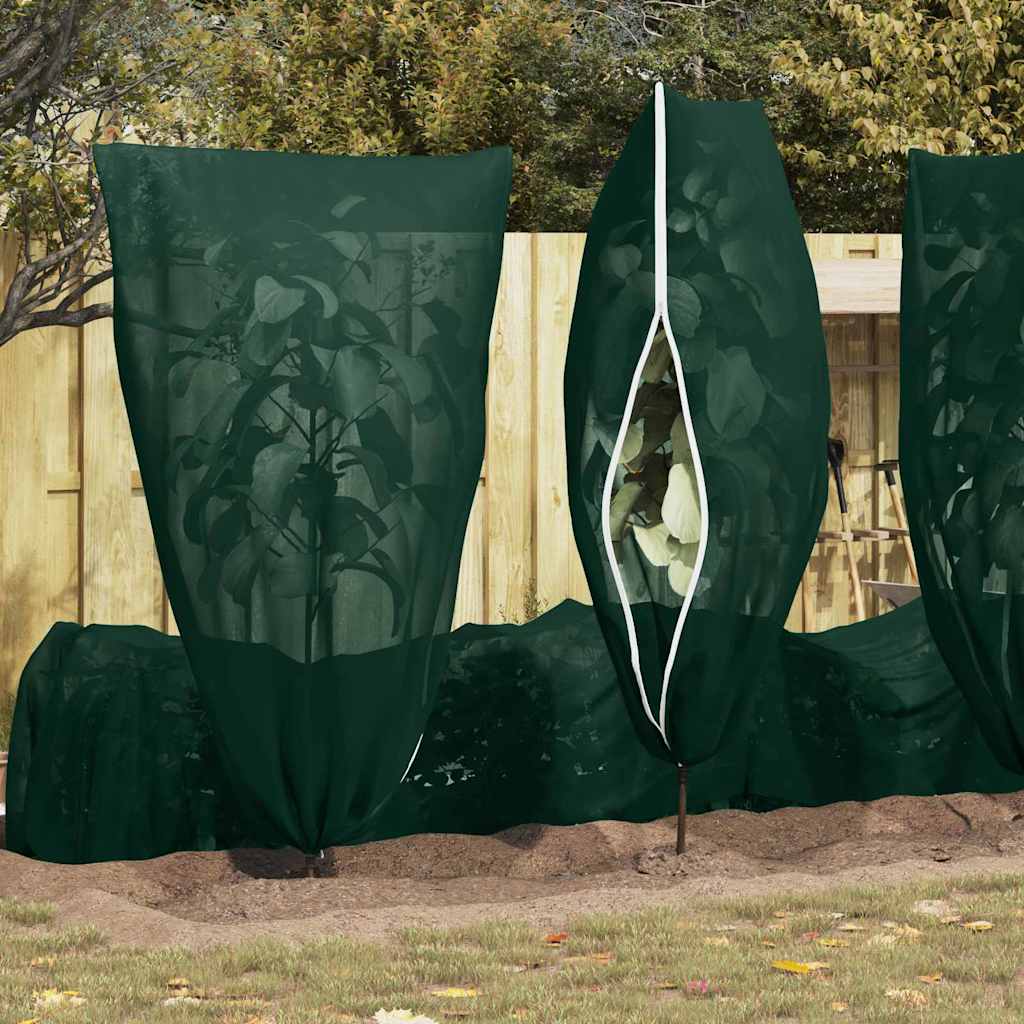 Frostbeskyttelses Plantefleece Dække 5 pcs Grøn 1,8 x 1,2 m