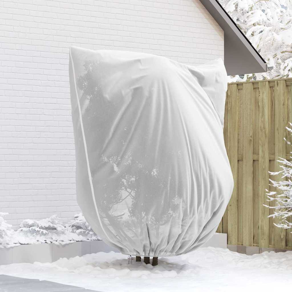 Frostbeskyttelses Plantefleece Dække 3 pcs Hvid 2,4 x 2 m