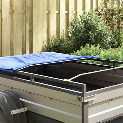 Tarpaulin Bracket til Trailere 4 stk. Sølv 102-155 cm Aluminium