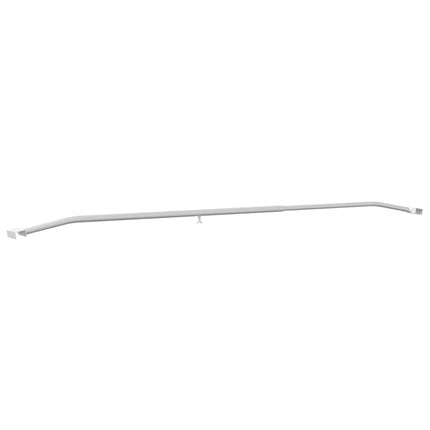 Tarpaulin Bracket til Trailere 4 stk. Sølv 136-218 cm Aluminium