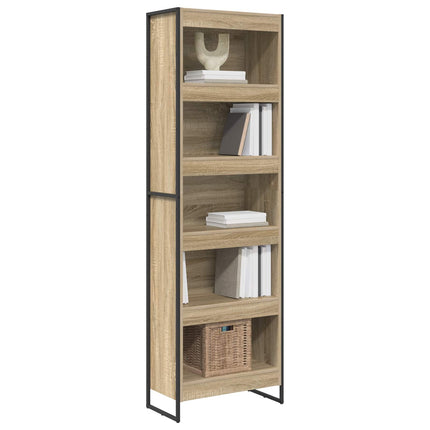 Bogskab 60 x 30 x 189,5 cm Konstrueret træ Sonoma