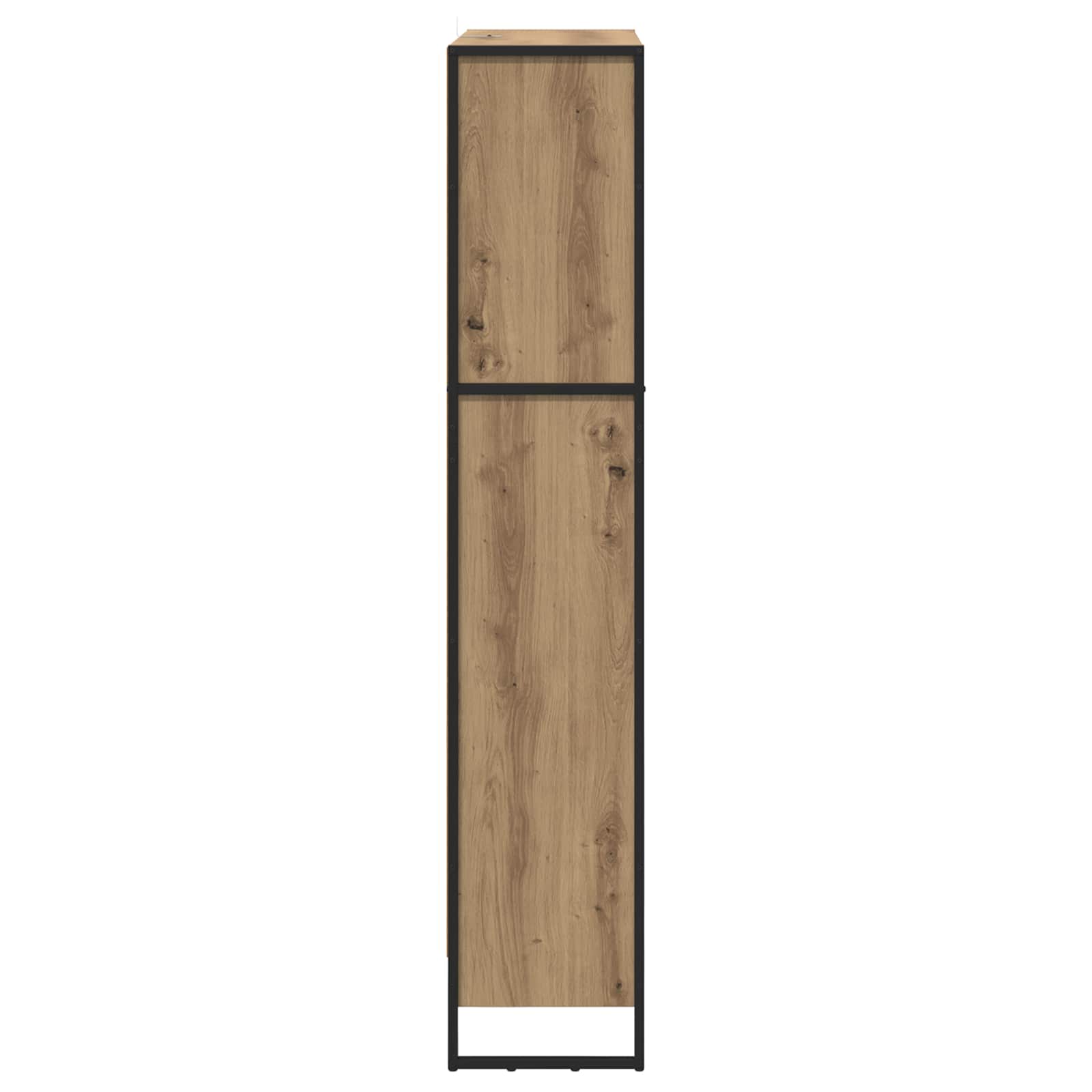 Bogskab 2 pcs Artisan eg 80 x 30 x 155 cm Konstrueret træ