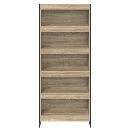 Bogskab 80 x 30 x 189,5 cm Konstrueret træ Sonoma