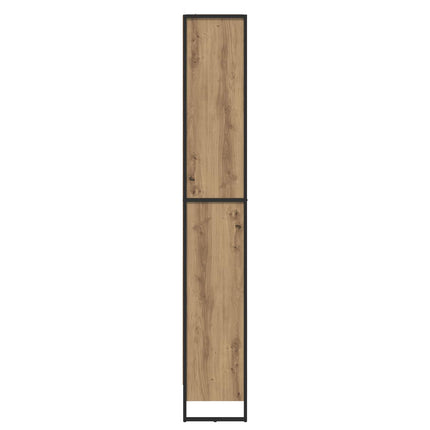Bogskab 80 x 30 x 189,5 cm Konstrueret træ Artisan eg