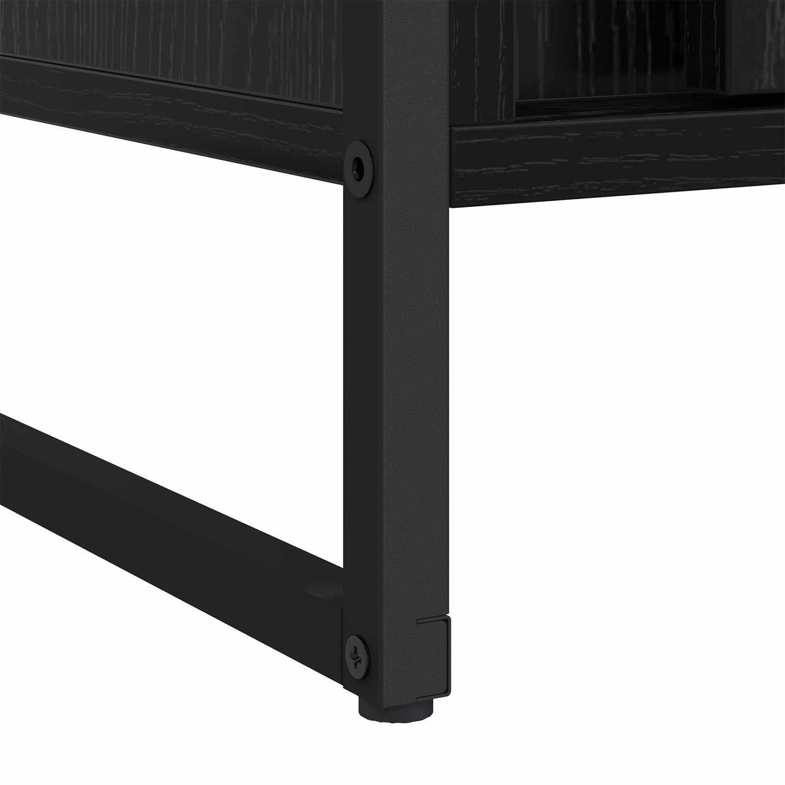 Warderobe 2 pcs Sort eg 50 x 50 x 200 cm Konstrueret træ