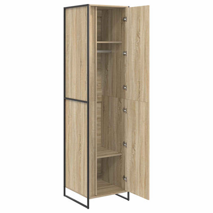 Warderobe Sonoma 50 x 50 x 200 cm Konstrueret træ