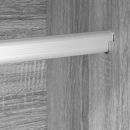 Warderobe Grå Sonoma 50 x 50 x 200 cm Konstrueret træ