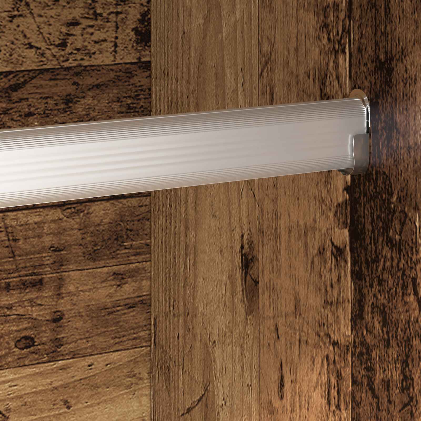 Warderobe 2 pcs Gammelt træ 50 x 50 x 200 cm Konstrueret træ