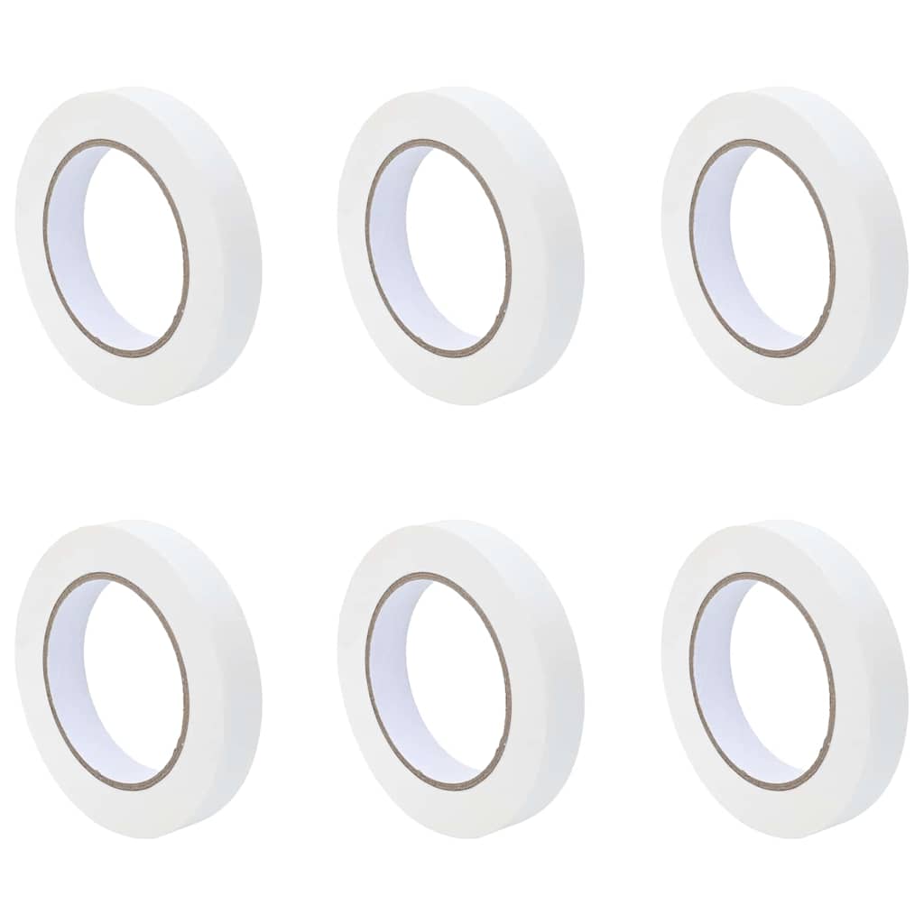 Maler Maskeringstape 6 pcs Hvid 19mm x 50m Papir