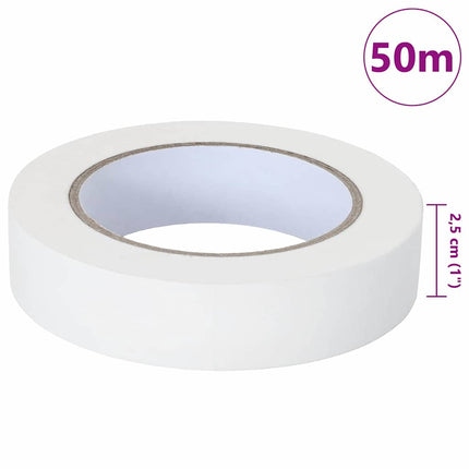 Maler Maskeringstape 12 stk. Hvid 25mm x 50m Papir