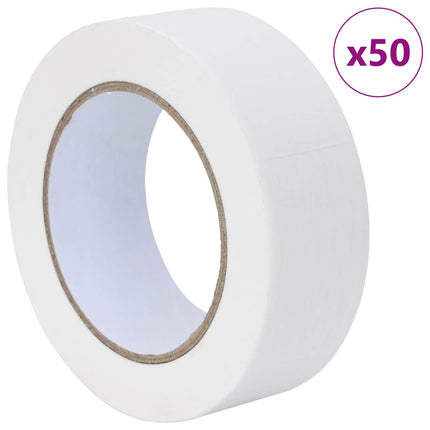 Maler Maskeringstape 50 pcs Hvid 38mm x 50m Papir