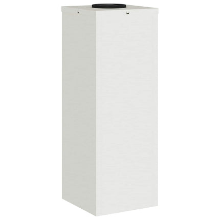 Solar Led Sti Lys 2 pcs Hvid Koldvalset Stål