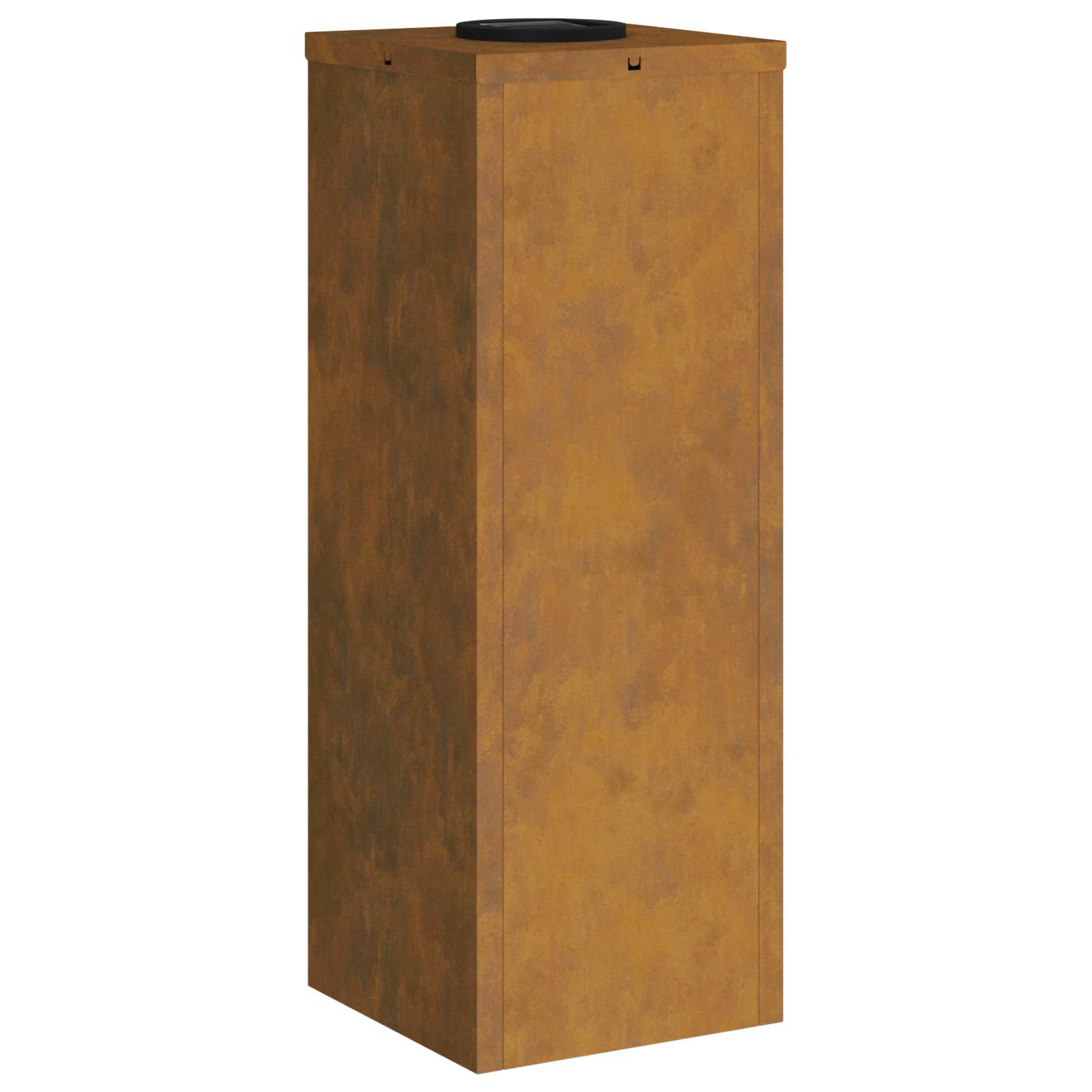 Solar Led Sti Lys med batteridrevne lys 2 pcs Bronze Cortenstål