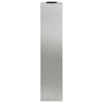 Solar Led Sti Lys 2 pcs Sølv Rustfrit stål