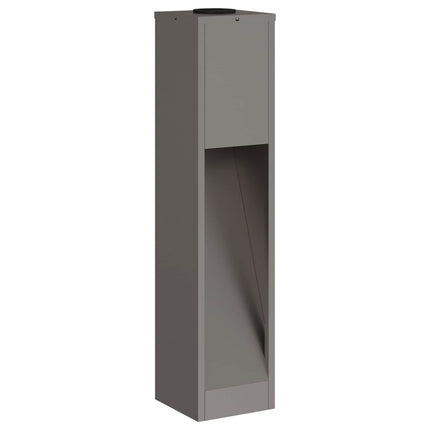 Solar Led Sti Lys 2 stk. Varm hvid 18 x 18 x 80 cm Cortenstål