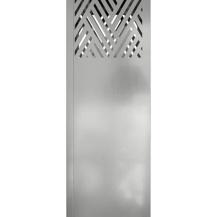 Solar LED sti lys med batteridrevne lys 2 pcs Sølv Galvaniseret