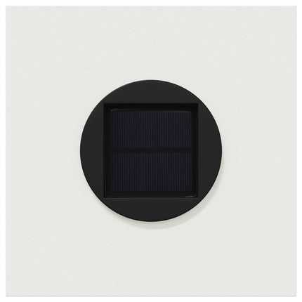 Solar LED sti lys 2 pcs Hvid Koldvalset Stål