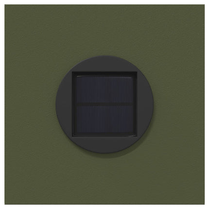 Solar LED sti lys 2 stk. Varm hvid 18 x 18 x 80 cm