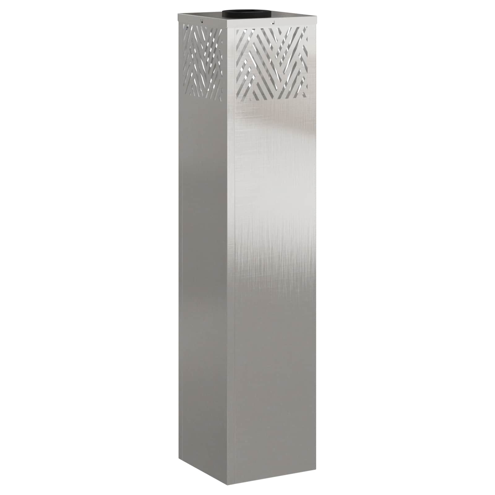 Solar LED sti lys 2 pcs Sølv Rustfrit stål