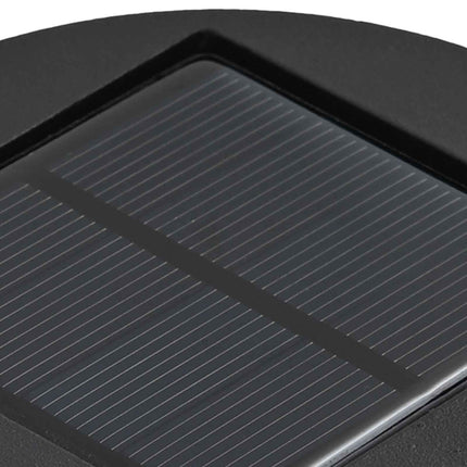 Solar LED sti lys 2 pcs Hvid Koldvalset Stål